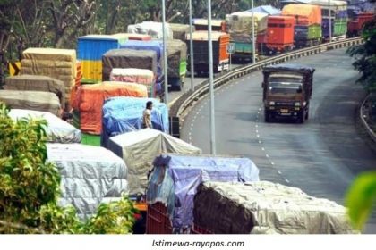  This is the Goods Transport Limitation Schedule When Christmas and New Year Mudik Flow